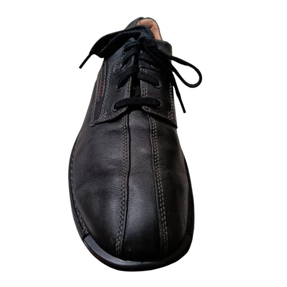 Ecco Fusion Comfort Shoes Bicycle Toe Oxfords Black Lace Up US 10-10.5 EU 44 main image 13